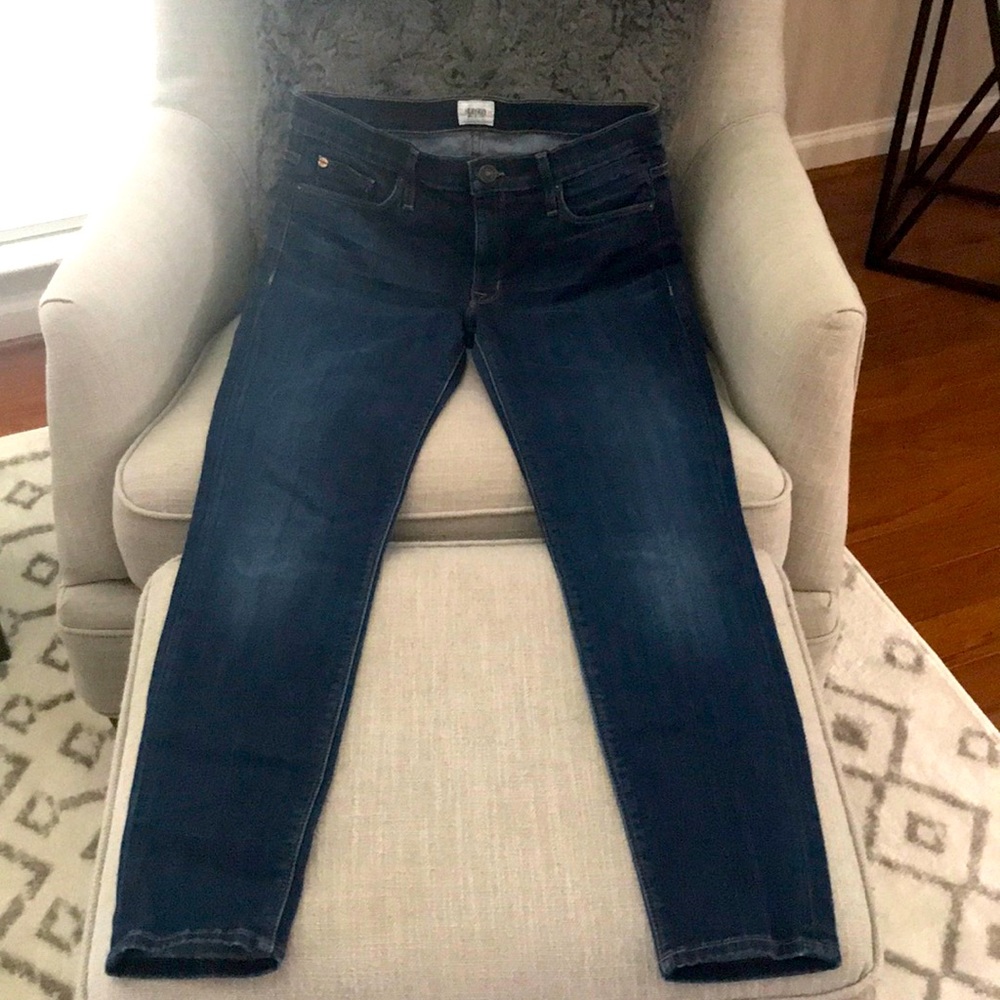 Hudson Mid Rise super skinny Jean